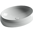 Детальная картинка товара «раковина ceramica nova element cn5033 белый накладная»