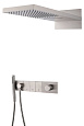 Душевая система Boheme ZODIAC NIKEL BRUSH встраиваемая 132-NB Душевая система Boheme ZODIAC NIKEL BRUSH встраиваемая 132-NB