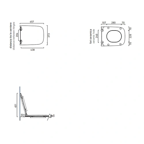 Крышка-сиденье Catalano Green 0451200001 с микролифтом, тонкое, белый глянцевый Крышка-сиденье Catalano Green 0451200001 с микролифтом, тонкое, белый глянцевый