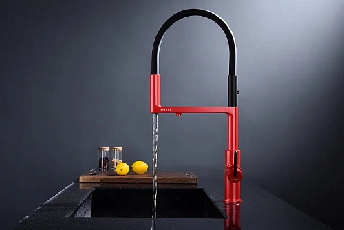 Смеситель для кухни Paulmark Tornado пламя To213402-FI Смеситель для кухни Paulmark Tornado пламя To213402-FI