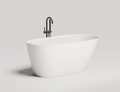 Ванна отдельностоящая Salini SOFIA 150x75 102518GN покраска по RAL снаружи S-Sense из искусственного камня Ванна отдельностоящая Salini SOFIA 150x75 102518GN покраска по RAL снаружи S-Sense из искусственного камня