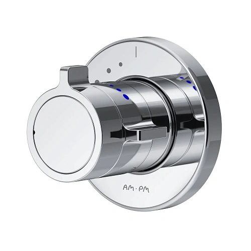 Смеситель для душа AM.PM X-Joy F85A65600 встраиваемый с термостатом для душа, хром Смеситель для душа AM.PM X-Joy F85A65600 встраиваемый с термостатом для душа, хром