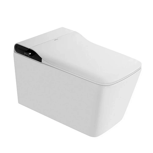 Комплект унитаза ABBER Rechteck AC1215S электронный с функцией биде, белый с импульсным смывом с инсталляцией AC0101P Комплект унитаза ABBER Rechteck AC1215S электронный с функцией биде, белый с импульсным смывом с инсталляцией AC0101P