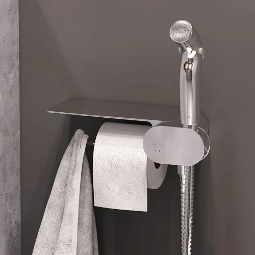 Унитаз подвесной AM.PM Spirit V2.0 CK70H1003W с гигиеническим душем с сиденьем Унитаз подвесной AM.PM Spirit V2.0 CK70H1003W с гигиеническим душем с сиденьем