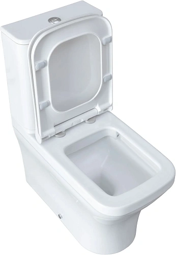 Чаша напольного унитаза Allen Brau Infinity 4.21012.20 с крышкой, белый глянец Чаша напольного унитаза Allen Brau Infinity 4.21012.20 с крышкой, белый глянец