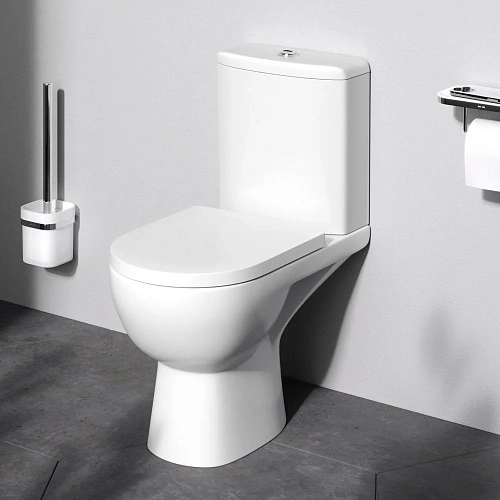 Унитаз напольный AM.PM Sunny C85C8600SC FlashClean с сиденьем микролифт Унитаз напольный AM.PM Sunny C85C8600SC FlashClean с сиденьем микролифт