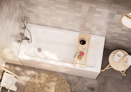 Акриловая ванна Roca Leon 150x70 прямоугольная белая 248659000 Акриловая ванна Roca Leon 150x70 прямоугольная белая 248659000