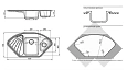 Кухонная мойка GranFest Corner C-1040 E топаз топаз Кухонная мойка GranFest Corner C-1040 E топаз топаз
