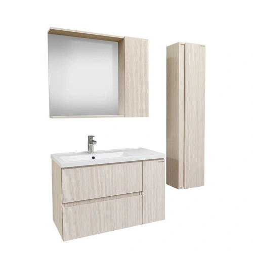 Зеркальный шкаф GROSSMAN ЮНИТ-80 см, универсальный кадена лайт 80x70 2080112 Зеркальный шкаф GROSSMAN ЮНИТ-80 см, универсальный кадена лайт 80x70 2080112