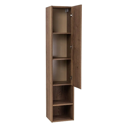 Шкаф-пенал BelBagno KRAFT-1600-1A-SC-RT-R Rovere Tabacco подвесной 330x300 правосторонний Шкаф-пенал BelBagno KRAFT-1600-1A-SC-RT-R Rovere Tabacco подвесной 330x300 правосторонний