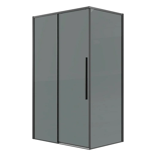 Боковая стенка GROSSMAN Galaxy 200.K33.01.90.42.10 (90x195) графит сатин, стекло тонированное Боковая стенка GROSSMAN Galaxy 200.K33.01.90.42.10 (90x195) графит сатин, стекло тонированное