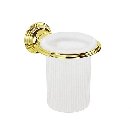 Стакан Colombo Hermitage B3302.HPS-VAN подвесной, PVD золото/матовое стекло Стакан Colombo Hermitage B3302.HPS-VAN подвесной, PVD золото/матовое стекло