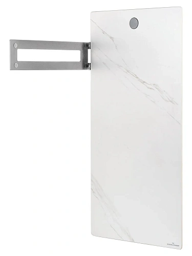 Полотенцесушитель электрический Wonzon & Woghand с греющей плитой белый мрамор, темный графит (WW-A501-GM) Полотенцесушитель электрический Wonzon & Woghand с греющей плитой белый мрамор, темный графит (WW-A501-GM)