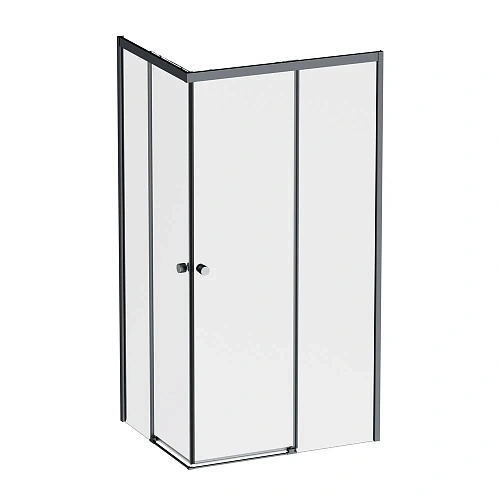 Душевой уголок AM.PM X-Joy W94G-403-10080-BТ Slide 100х80, черный, стекло прозрачное Душевой уголок AM.PM X-Joy W94G-403-10080-BТ Slide 100х80, черный, стекло прозрачное