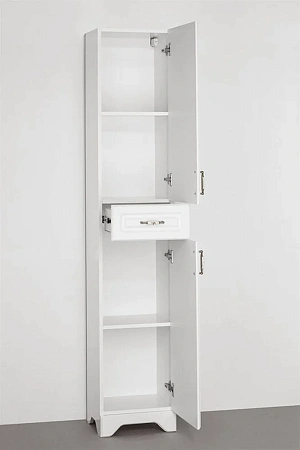 Шкаф-пенал Style Line Олеандр-2 белый ЛС-00000210 Шкаф-пенал Style Line Олеандр-2 белый ЛС-00000210