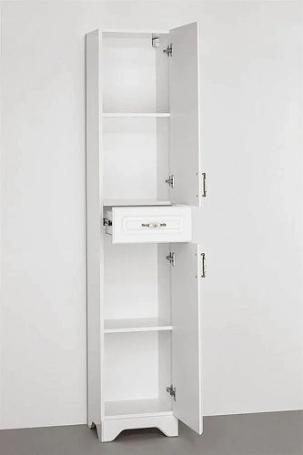 Шкаф-пенал Style Line Олеандр-2 белый ЛС-00000210 Шкаф-пенал Style Line Олеандр-2 белый ЛС-00000210