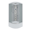 Картинка анонса товара «душевая кабина niagara classic ng-2307-14f (800х800х2150) высокий поддон (40см) стекло матовое 23071424f»