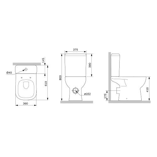 Унитаз напольный AM.PM Sunny C85C8601SC Aquaspin с сиденьем микролифт Унитаз напольный AM.PM Sunny C85C8601SC Aquaspin с сиденьем микролифт