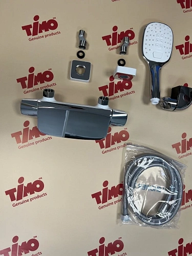 Смеситель для ванны Timo Helmi 4024/00-16Y хром-белый Смеситель для ванны Timo Helmi 4024/00-16Y хром-белый