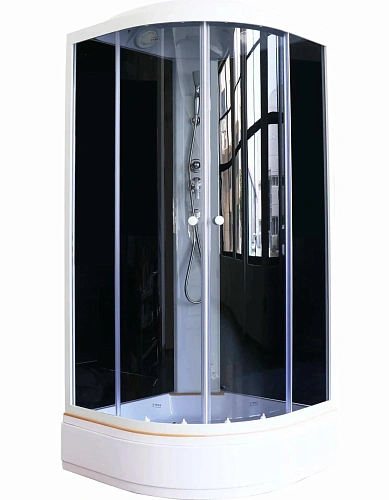 Душевая кабина Parly ECM921 900x900 профиль белый, стекло тонированное Душевая кабина Parly ECM921 900x900 профиль белый, стекло тонированное