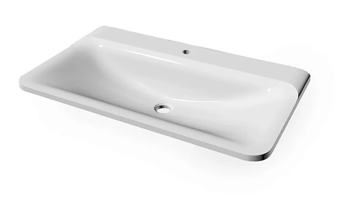 Раковина AQUAme Solo 80 Solo 08.80/W/RL мебельная Раковина AQUAme Solo 80 Solo 08.80/W/RL мебельная