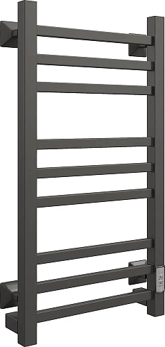 Полотенцесушитель электрический EWRIKA Пенелопа КВ 80х40, черный 538296 Полотенцесушитель электрический EWRIKA Пенелопа КВ 80х40, черный 538296