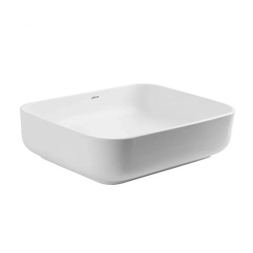 Раковина ABBER Rechteck AC2202MW накладная, белая матовая Раковина ABBER Rechteck AC2202MW накладная, белая матовая