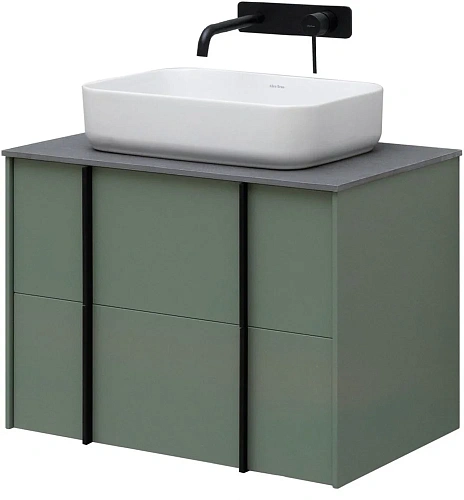 Тумба под раковину Allen Brau Reality 70 1.32004.CGM олива матовый Тумба под раковину Allen Brau Reality 70 1.32004.CGM олива матовый