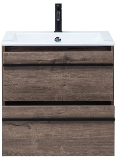 Тумба под раковину Aquanet Lino 60 Дуб Веллингтон 00253910 Тумба под раковину Aquanet Lino 60 Дуб Веллингтон 00253910