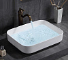 Раковина CeramaLux 9391 накладная, белый