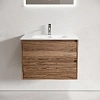 Тумба под раковину Sancos Libra LB70ECH 690х450х500 дуб чарльстон, подвесная Тумба под раковину Sancos Libra LB70ECH 690х450х500 дуб чарльстон, подвесная