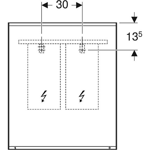 Зеркало Geberit Option Plus 501.072.00.1, 75 х 70 см, со светодиодной подсветкой Зеркало Geberit Option Plus 501.072.00.1, 75 х 70 см, со светодиодной подсветкой