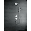 Смеситель для душа hansgrohe ShowerSelect S термостатический 15744000 Смеситель для душа hansgrohe ShowerSelect S термостатический 15744000