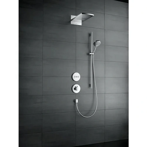 Смеситель для душа hansgrohe ShowerSelect S термостатический 15744000 Смеситель для душа hansgrohe ShowerSelect S термостатический 15744000