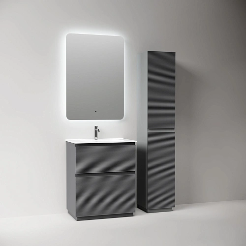 Тумба под раковину SANCOS Folk Floor FL70FGS 690х445х850 Grey soft, напольная Тумба под раковину SANCOS Folk Floor FL70FGS 690х445х850 Grey soft, напольная