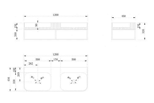 Консоль с раковиной ABBER Stein AS2646 подвесная, белая матовая Консоль с раковиной ABBER Stein AS2646 подвесная, белая матовая