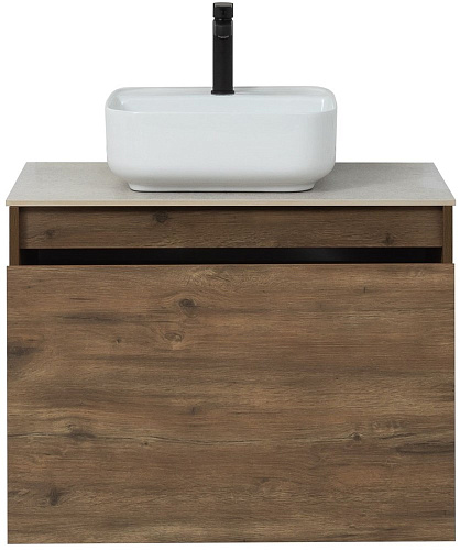 Тумба под раковину Aquanet Nova Lite 75 дуб рустикальный (1 ящик) 00249514 Тумба под раковину Aquanet Nova Lite 75 дуб рустикальный (1 ящик) 00249514