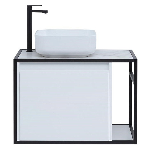 Тумба под раковину Aquanet Nova Lite Loft 75 L белый 00261650 Тумба под раковину Aquanet Nova Lite Loft 75 L белый 00261650