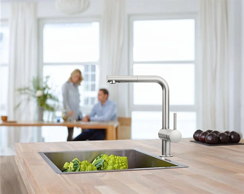 Смеситель для кухни GROHE Minta, суперсталь (30274DC0) Смеситель для кухни GROHE Minta, суперсталь (30274DC0)