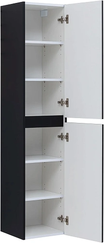 Шкаф-пенал Aquanet Вега 2.0 35 00343973 черный Шкаф-пенал Aquanet Вега 2.0 35 00343973 черный