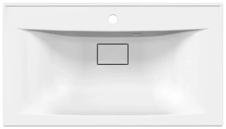 Раковина Vincea VCB-3M800W из искуственного камня, цвет белый Раковина Vincea VCB-3M800W из искуственного камня, цвет белый