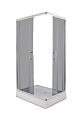 Душевой уголок Parly Quadro QZ81S с поддоном Душевой уголок Parly Quadro QZ81S с поддоном