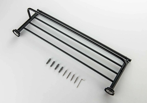 Полотенцедержатель Aquatek КЛАССИК AQ4515MB черный матовый Полотенцедержатель Aquatek КЛАССИК AQ4515MB черный матовый