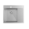 Кухонная мойка Iddis Haze 590x510 сатин, левая (HAZ59SLi77)