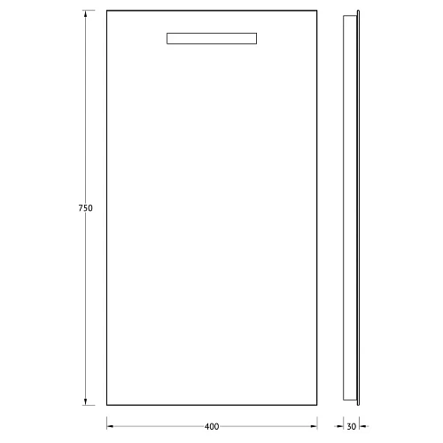 Зеркало Evoform Lumline BY 2000 40х75 см со встроенным LUM-светильником Зеркало Evoform Lumline BY 2000 40х75 см со встроенным LUM-светильником