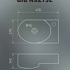 Раковина Gid N9273L 61106L подвесная белая 41x27x14 Раковина Gid N9273L 61106L подвесная белая 41x27x14