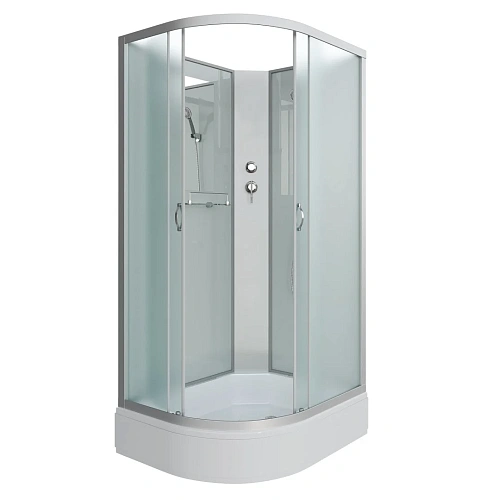 Душевая кабина Niagara Classic NG-33394-14RBK (1300х900х2000) средний поддон (26см) стекло матовое 333944RBK Душевая кабина Niagara Classic NG-33394-14RBK (1300х900х2000) средний поддон (26см) стекло матовое 333944RBK