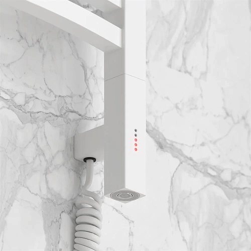 Полотенцесушитель электрический Сунержа Аркус 3.0 600х400 МЭМ правый 30-5705-6040 Матовый белый Полотенцесушитель электрический Сунержа Аркус 3.0 600х400 МЭМ правый 30-5705-6040 Матовый белый