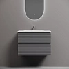 Тумба под раковину Sancos Folk FL70GS 690х445х500 Grey soft, подвесная Тумба под раковину Sancos Folk FL70GS 690х445х500 Grey soft, подвесная