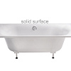 Ванна из искусственного камня Astra-Form Лира 01010076 Solid Surface 1700х750 Ванна из искусственного камня Astra-Form Лира 01010076 Solid Surface 1700х750